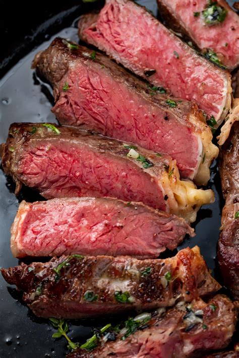 Sous Vide Ribeye with Garlic-Herb Butter - 40 Aprons