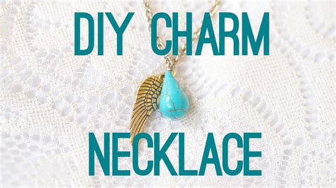 How To Make A DIY Charm Necklace