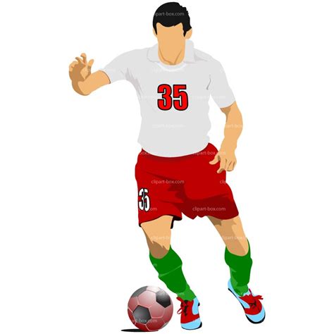 Soccer Player Clipart - ClipArt Best