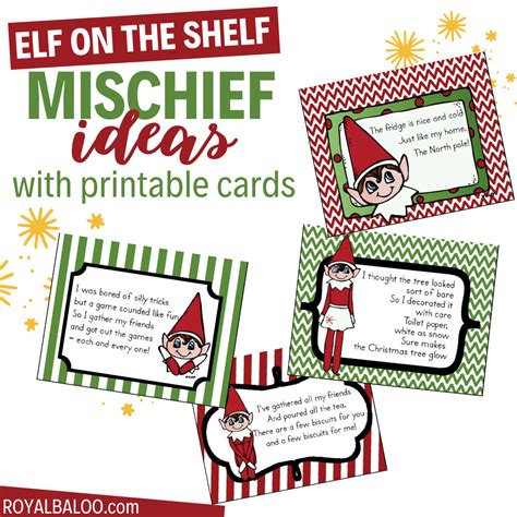 Elf on the Shelf printable → Royal Baloo