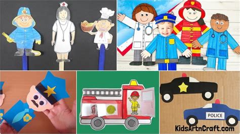 Community Helper Crafts for Kids - Kids Art & Craft