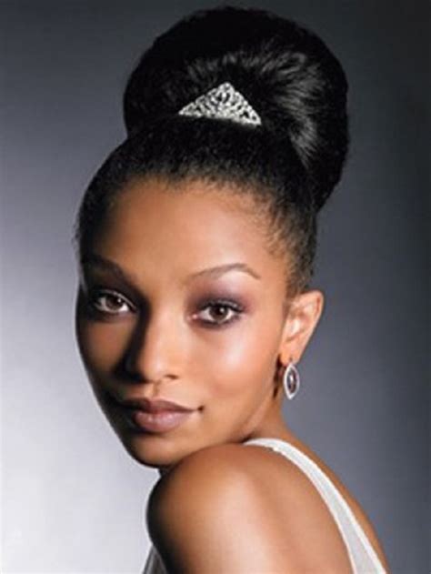 African American Hairstyles Trends and Ideas : Cute Bun Hairstyles for African American Women