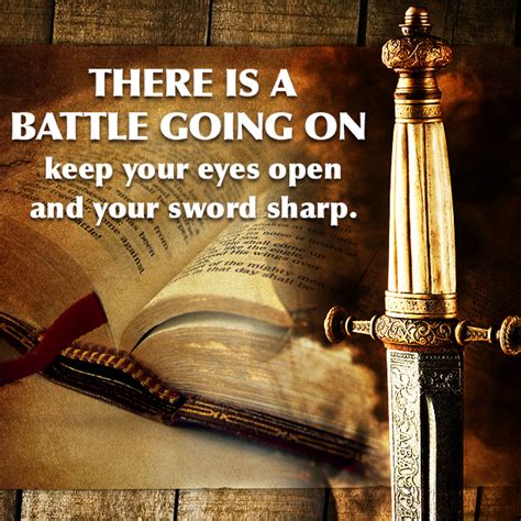 There is a battle going on - SermonQuotes