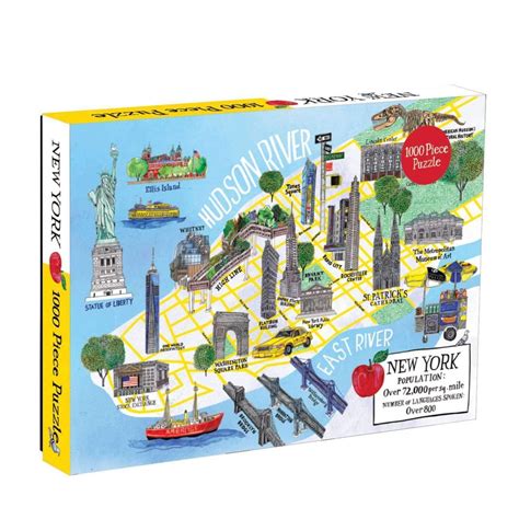 New York City Map 1000PC Puzzle – jaZams