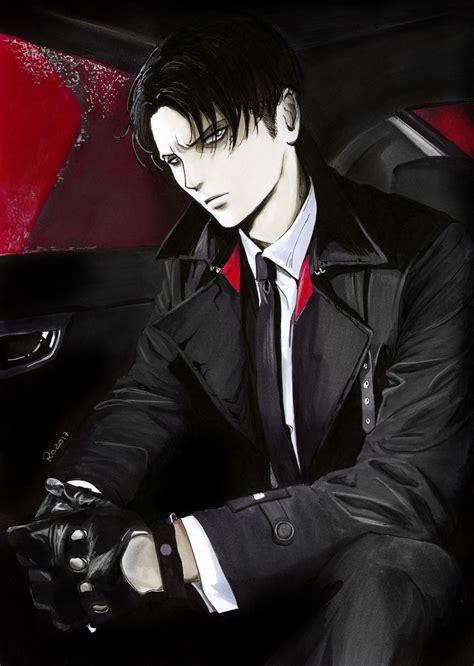 roredwarrior3: “Levi Yakuza boss style ” | Levi ackerman, Attack on ...