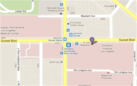 Kaiser Hospital Fontana Campus Map - United States Map