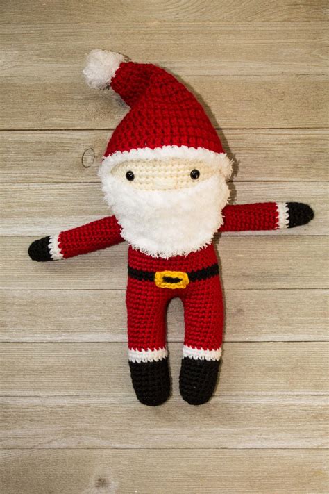 Crochet Santa Pattern Amigurumi Doll Pattern Dolly Crochet | Etsy