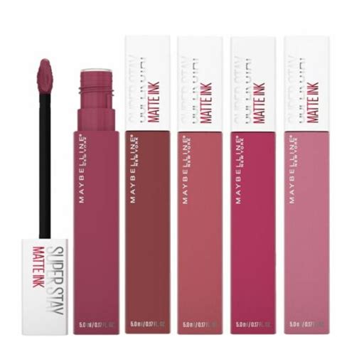 Maybelline Super Stay Matte Ink Liquid Lipstick 5.0ml/0.17Oz NEW Lot of ...