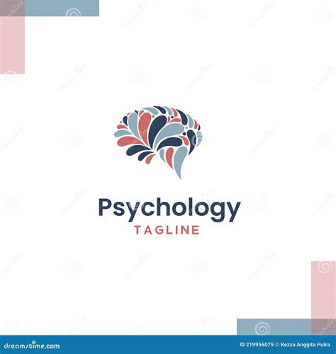 Psychology Logo Abstract Human Brain Sign Stock Illustration - Illustration of adult, health ...