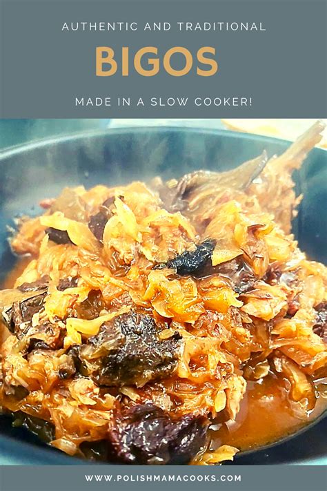 How to make a bigos in a slow cooker and save time – Artofit