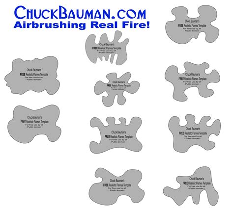 the instructions for how to make an airbrushing real fire dog paws from chuck baumann com