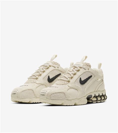 Nike x Stüssy Air Zoom Spiridon Cage 2 'Fossil' Release Date. Nike SNKRS