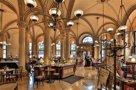 The famous Cafe Central in Vienna, … – License image – 71308647 lookphotos