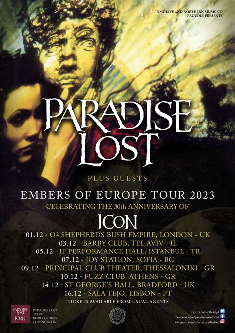 Paradise Lost announce 30th anniversary reissue of ‘Icon’ & Euro dates | Zero Tolerance Magazine