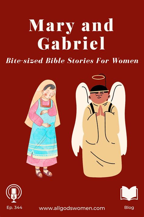 Mary and Gabriel — Sharon Wilharm | All God's Women