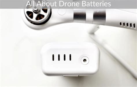 All About Drone Batteries: Including Whether They Are Rechargeable ...