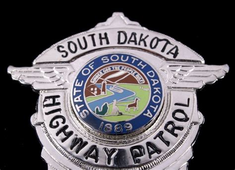 South Dakota Highway Patrol Winged Badge