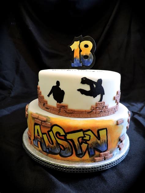 Birthday Graffiti | Skateboard cake, Birthday cake, Cake