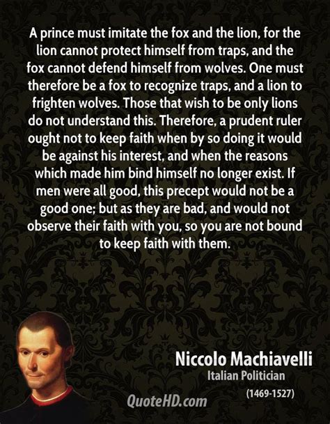 Machiavelli Quotes On Trust. QuotesGram