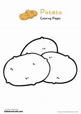 Potato Coloring Clipart Clip Potatoes Baked Pages Drawing Yam Printable  sketch template