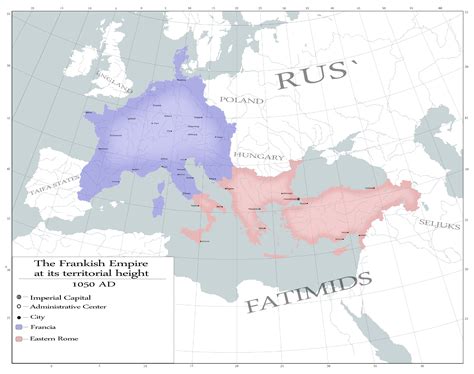 The Frankish Empire at its territorial height in AD 1050. : r/imaginarymaps