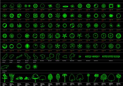 wonderful plant blocks DWG CAD file is given. Download the DWG file of this plant block. - Cadbull