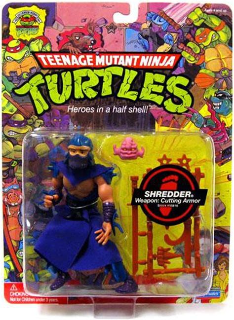 Teenage Mutant Ninja Turtles TMNT 1987 25th Anniversary Shredder 5 Action Figure Playmates - ToyWiz