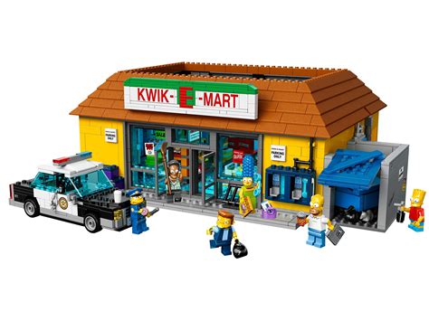 71016 The Kwik-E-Mart NEW LEGO The Simpsons Bart Simpson Head Modified 24 hours to serve you ...