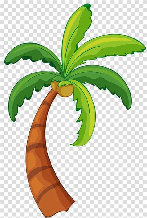 Transparent Background Coconut Tree Clipart Png - Jasminea level