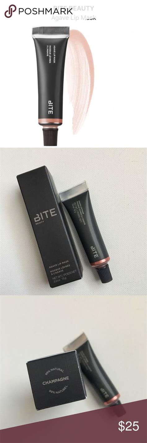 Bite Beauty Agave Lip Mask in Champagne NEW | Agave lip mask, Lip mask ...