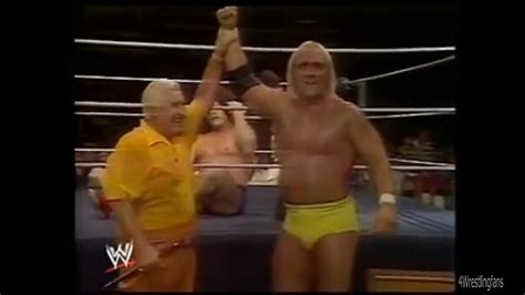 WWF Greatest Wrestling Matches Hulk Hogan vs Andre The Giant 1980 - YouTube