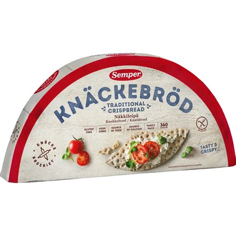 Knäckebröd Glutenfri 360g Semper | Handla mat online från din lokala ICA-butik