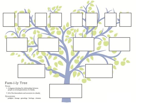 7 Best Images of Free Printable Family Tree - Printable Family Tree Template, Free Printable ...