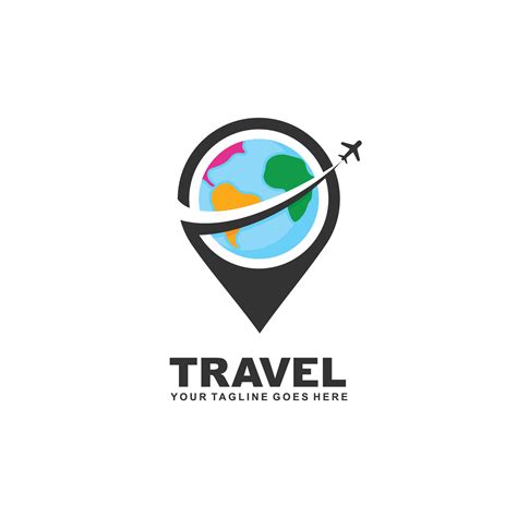 Travel. Traveling logo. Tour and travel logo design vector 12068151 Vector Art at Vecteezy