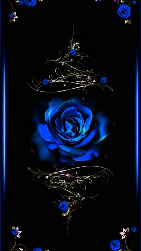 Blue rose | Blue roses wallpaper, Rose wallpaper, Black and blue wallpaper