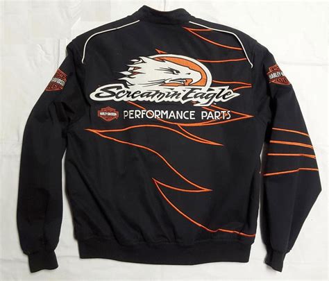 Harley Davidson SCREAMIN EAGLE Cotton Twill Mens RACING Jacket #98230-06VM Sz M | #1832514911