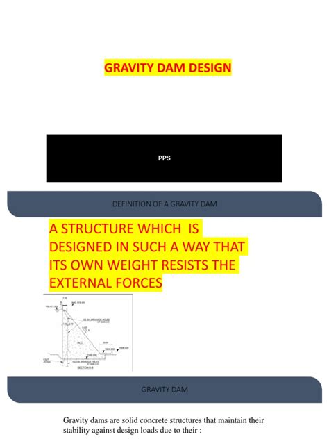 Simple Gravity Dam Design | PDF | Violence