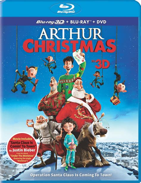 Arthur Christmas DVD Review