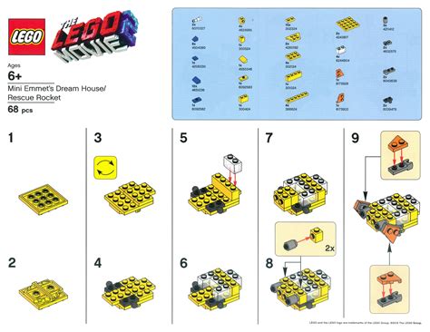 The LEGO Movie 2 Barnes & Noble Building Event Instructions - The Brick Fan