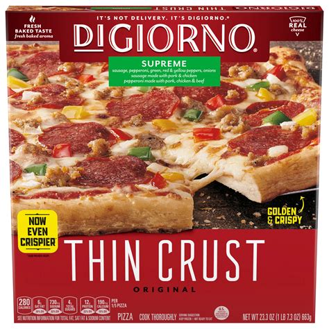 Rising Crust Pepperoni Frozen Pizza Official DIGIORNO®, 51% OFF