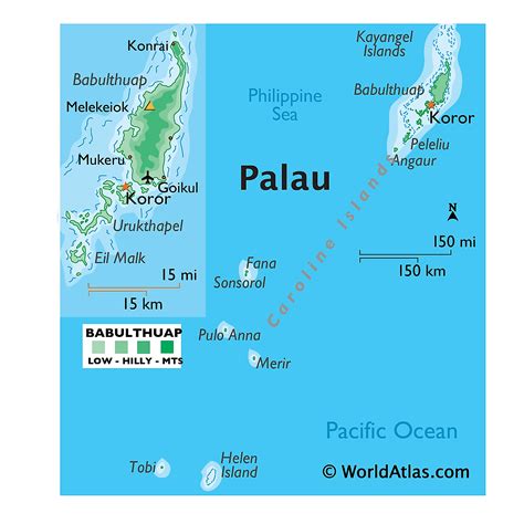 Where Is Palau On The World Map - Florida Gulf Map