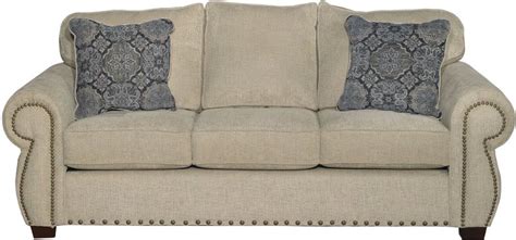 Casual Traditional Canvas Tan Sofa - Southport | RC Willey Furniture Store