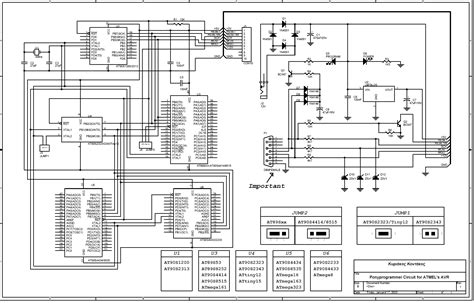 Ponyprog Circuit for ATMEL'S AVR - Electronics-Lab