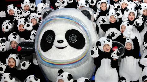 2022 Winter Olympics mascots for Beijing unveiled as panda and Chinese ...