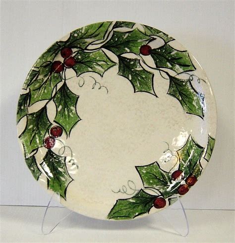 ceramic plates christmas | Share Christmas Garden Decorations, Christmas Pots, Christmas ...