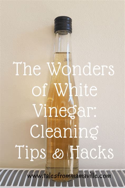 The Wonders of White Vinegar: Cleaning tips and hacks – Tales from Mamaville