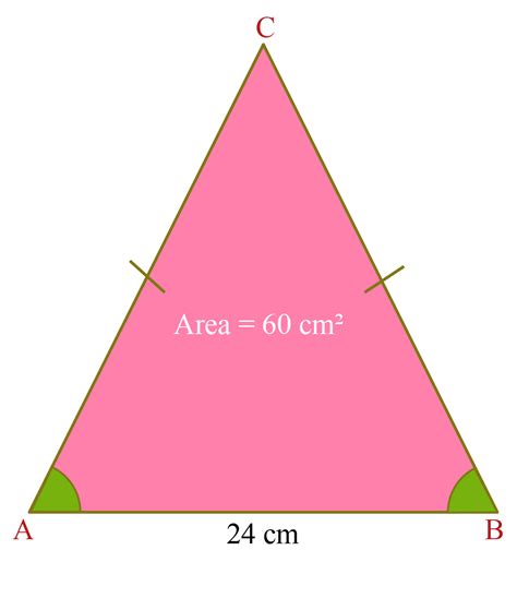 Isosceles Triangle - Properties, Formula, Theorems, Examples