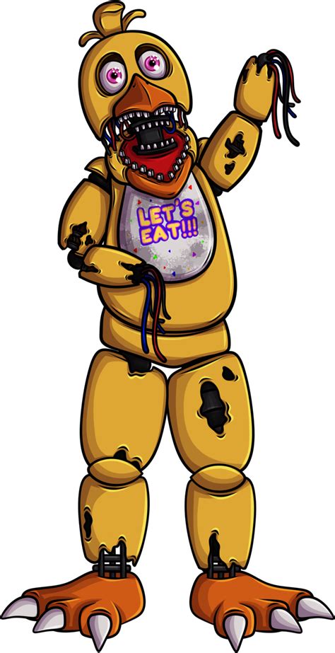 Withered Chica by Alexander133Official on DeviantArt