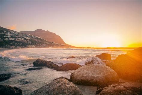 Cape Town Llandudno Beach Sunset | Beach sunset, Cape town, Llandudno