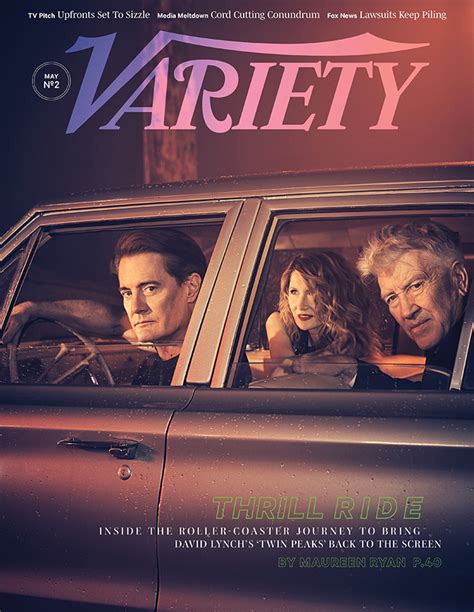 Behind The Scenes Of Variety’s Twin Peaks Cover With David Lynch, Kyle MacLachlan & Laura Dern